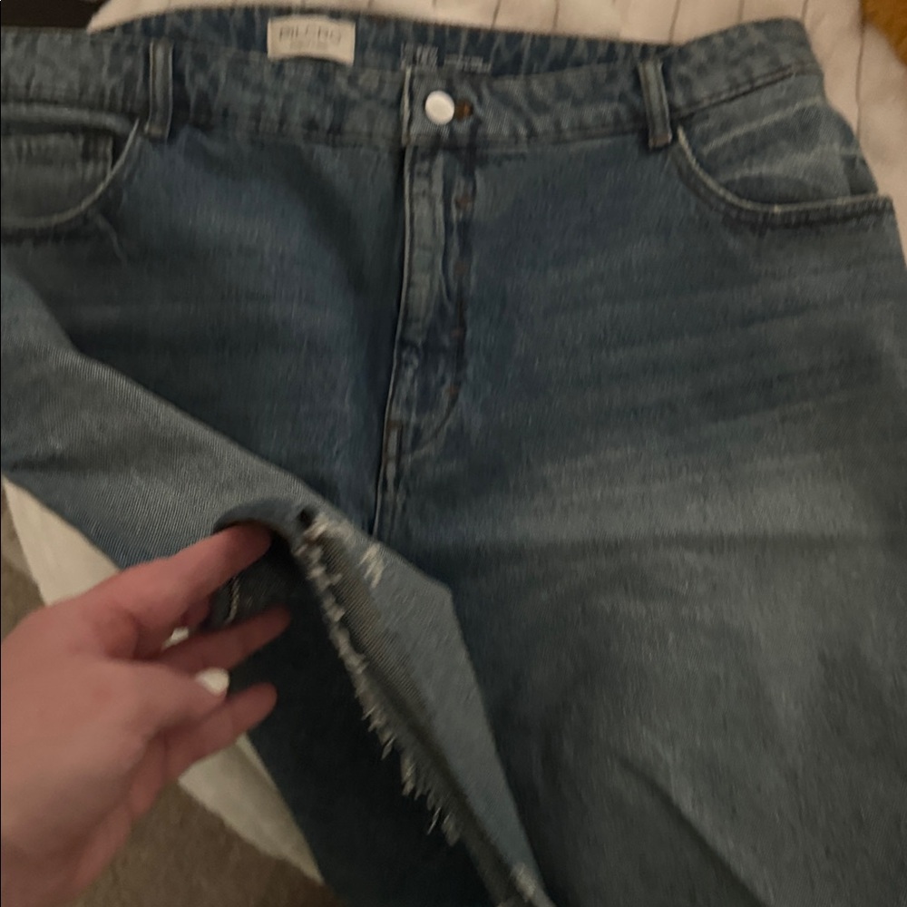 Anthropologie Pilcro Denim cut off Blue Jean Shorts - Picture 2 of 9